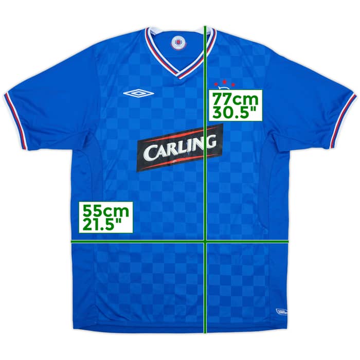 2009-10 Rangers Home Shirt - 5/10 - (L)