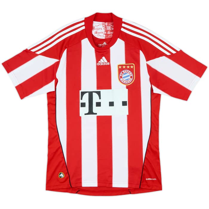 2010-11 Bayern Munich Home Shirt Robben #10 - 4/10 - (S)