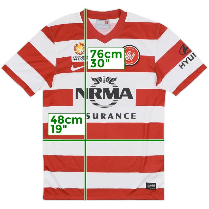 2012-13 Western Sydney Wanderers Away Shirt - 6/10 - (S)