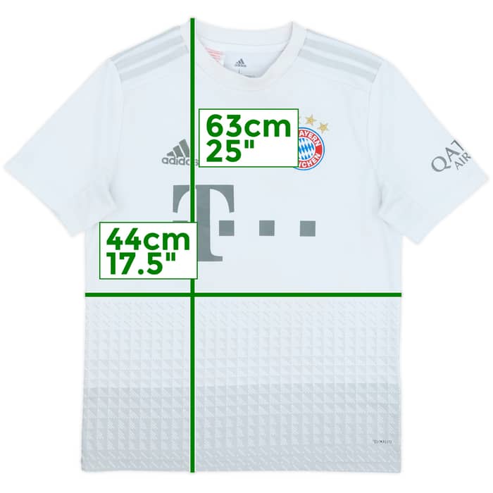 2019-20 Bayern Munich Away Shirt - 7/10 - (L.Boys)