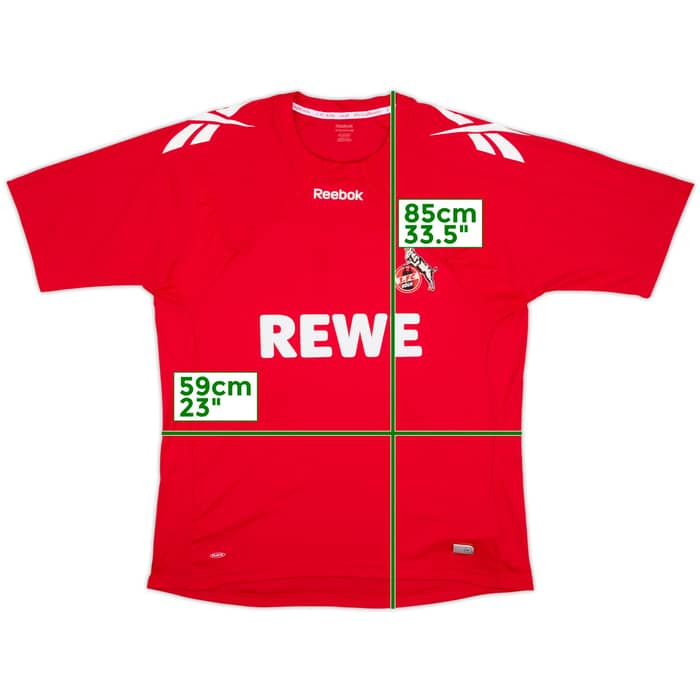 2010-11 FC Koln Home Shirt - 8/10 - (XL)