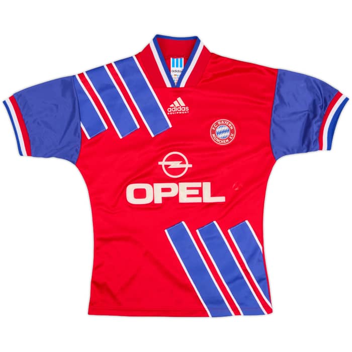 1993-95 Bayern Munich Home Shirt - 8/10 - (L.Boys)