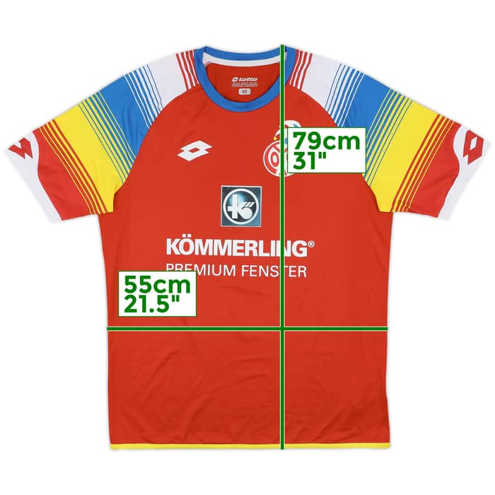 2018 FSV Mainz Special Edition Karneval Shirt - 8/10 - (M)