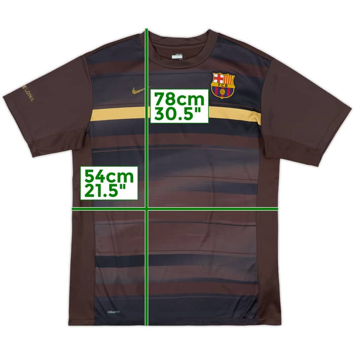 2009-10 Barcelona Nike Training Shirt - 5/10 - (L)