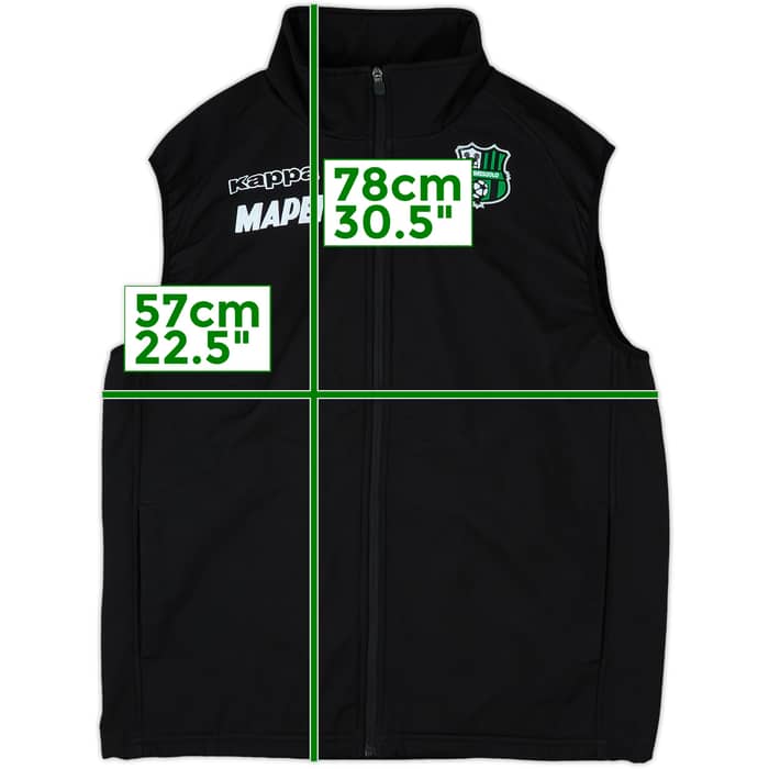 2017-18 Sassuolo Kappa Gilet - 9/10 - (XL)