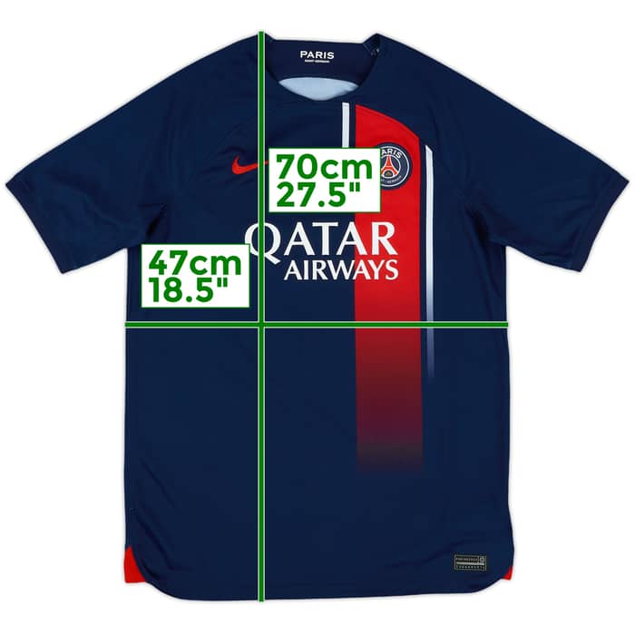 2023-24 Paris Saint-Germain Home Shirt - 9/10 - (XL.Boys)