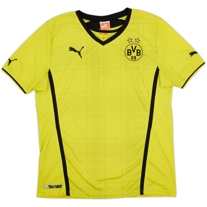 2013-14 Borussia Dortmund Home Shirt Sahin #18 - 4/10 - (M)