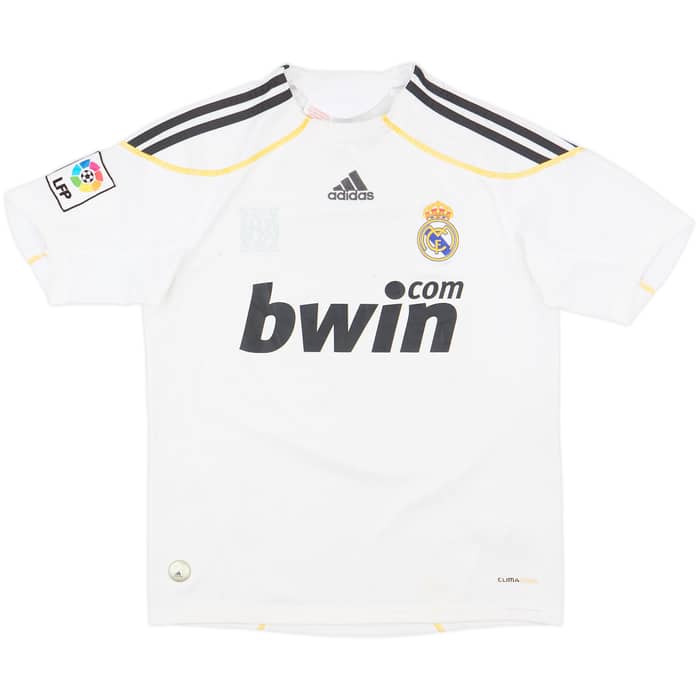 2009-10 Real Madrid Home Shirt Ronaldo #9 - 6/10 - (L.Boys)