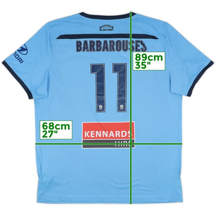 2019-21 Sydney Home Shirt Barbarouses #11 - 5/10 - (3XL)