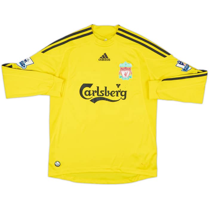 2009-10 Liverpool GK Shirt Reina #25 - 7/10 - (L.Boys)