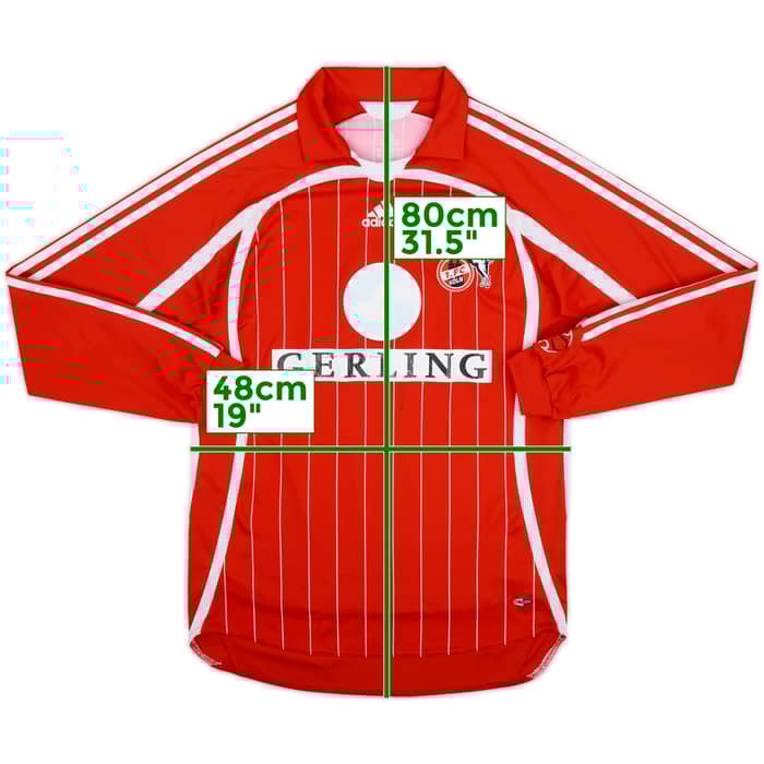 2006-07 FC Koln Home L/S Shirt - 5/10 - (M)