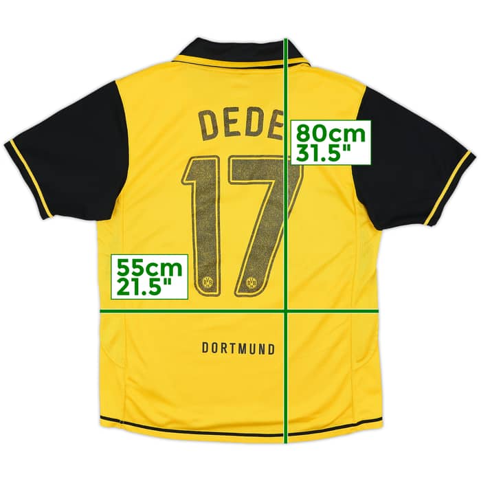 2007-08 Borussia Dortmund Home Shirt Dede #17 - 4/10 - (M)