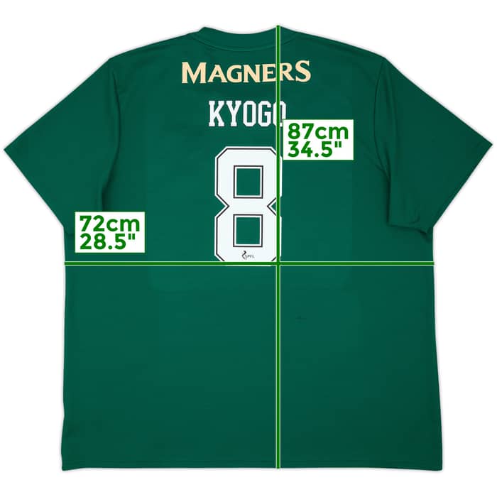 2021-22 Celtic Away Shirt Kyogo #8 - 8/10 - (3XL)