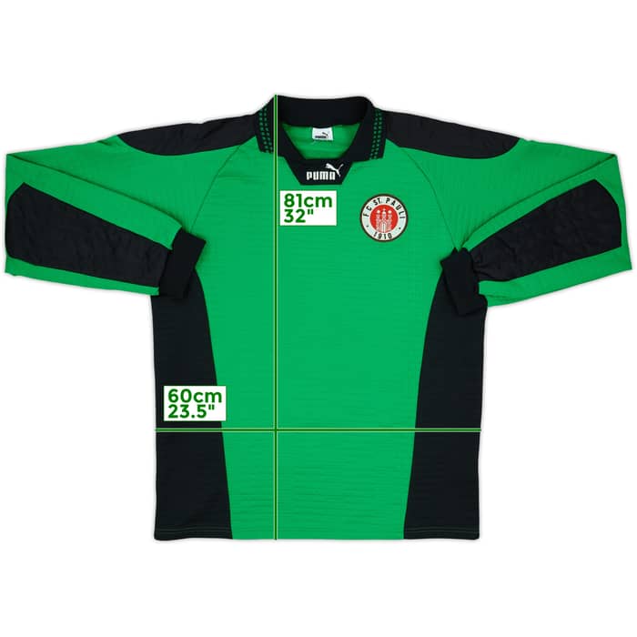 1997-98 St Pauli GK Shirt - 7/10 - (XXL)