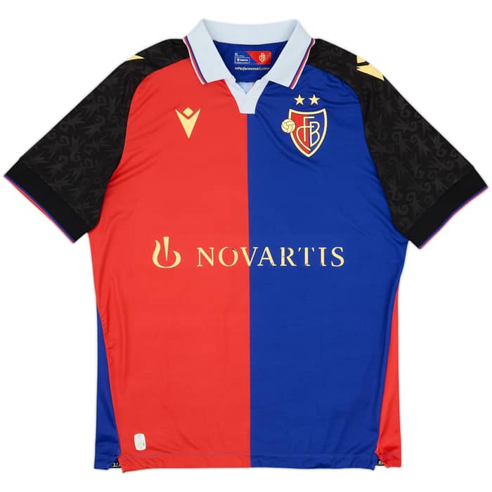 2023-24 FC Basel Home Shirt Arnes #8 - 6/10 - (M)