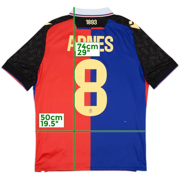 2023-24 FC Basel Home Shirt Arnes #8 - 6/10 - (M)