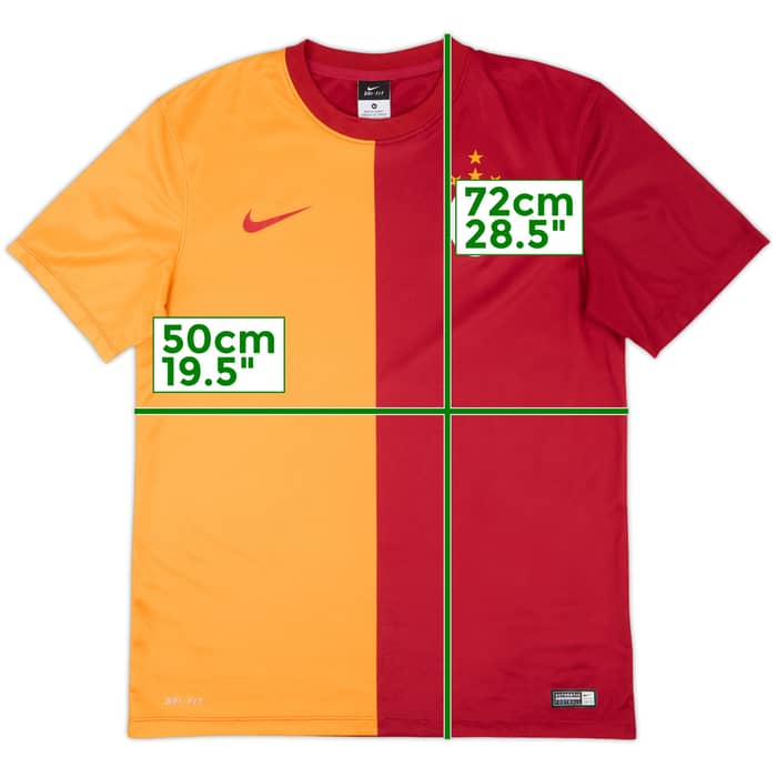 2015-16 Galatasaray Basic Home Shirt - 9/10 - (M)