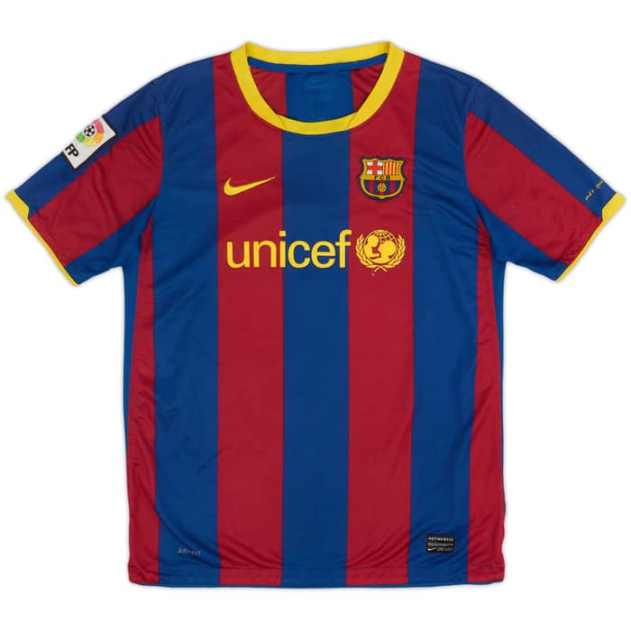 Camiseta de local del Barcelona 2010-11 Messi #10 - 6/10 - (15-16 Años)