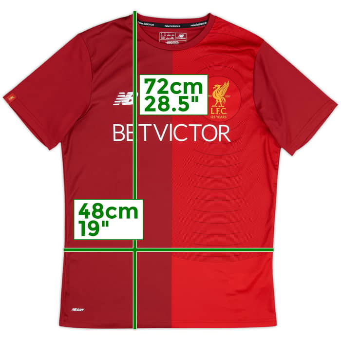 2017-18 Liverpool New Balance Training Shirt - 8/10 - (M)
