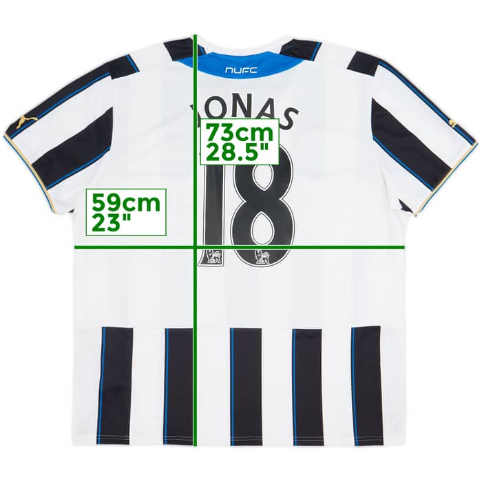 2013-14 Newcastle Home Shirt Jonas #18 - 8/10 - (XL)