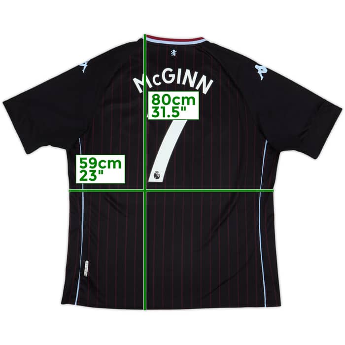2020-21 Aston Villa Away Shirt McGinn #7 - 9/10 - (3XL)