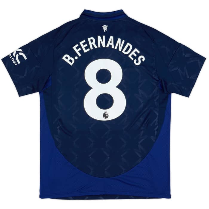 2024-25 Manchester United Away Shirt B.Fernandes #8 - 10/10 - (L)