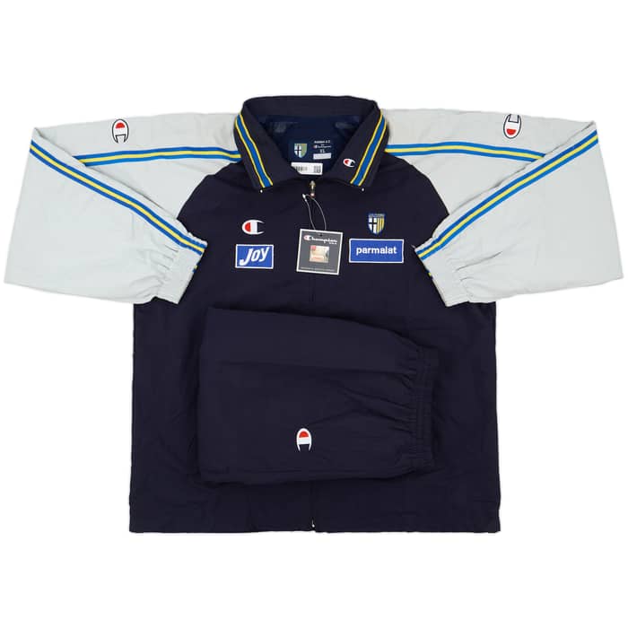 2001-02 Parma Player Issue Champion Tracksuit (XL)