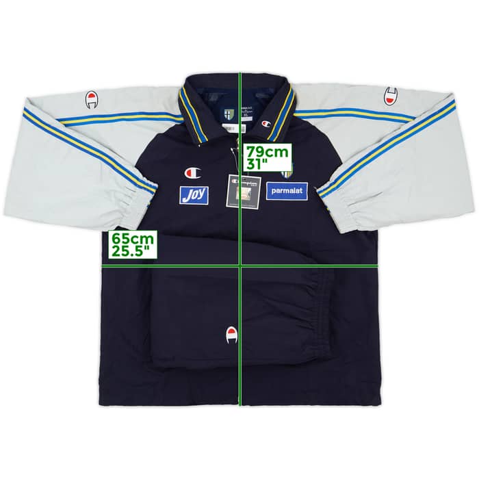 2001-02 Parma Player Issue Champion Tracksuit (XL)