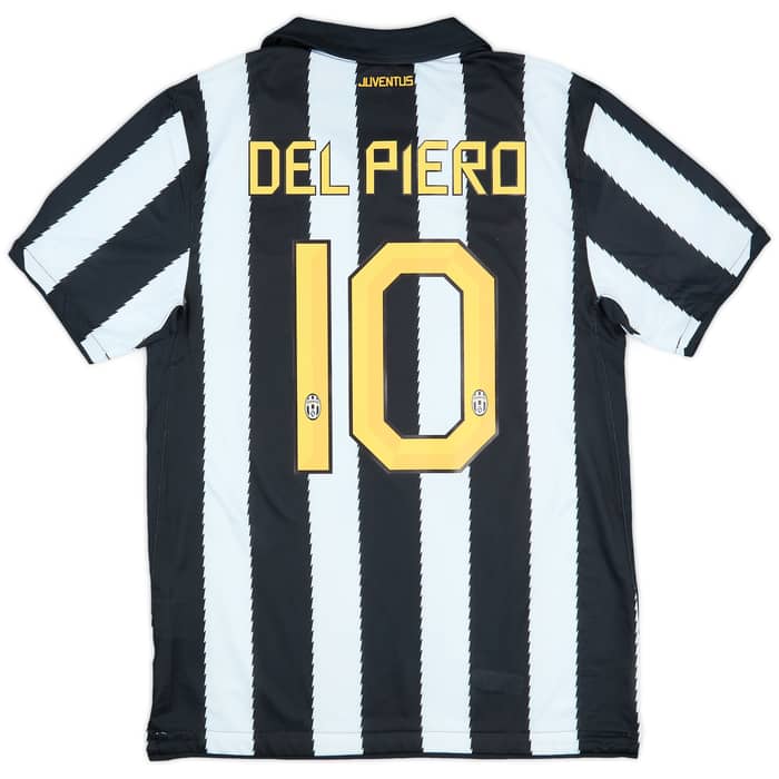 2010-11 Juventus Home Shirt Del Piero #10