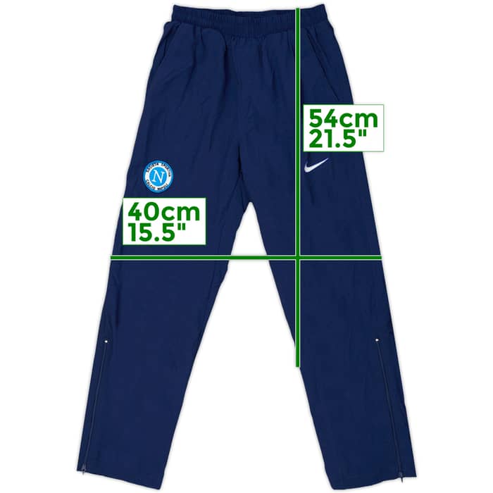 1997-98 Napoli Nike Track Pants/Bottoms - 10/10 - (M.Boys)