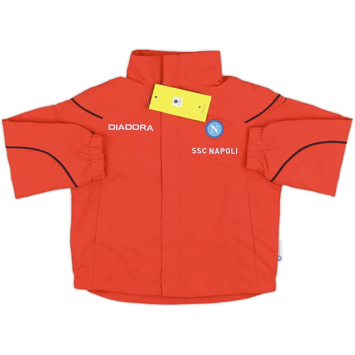 2007-08 Napoli Diadora Tracksuit (3-4 Years)