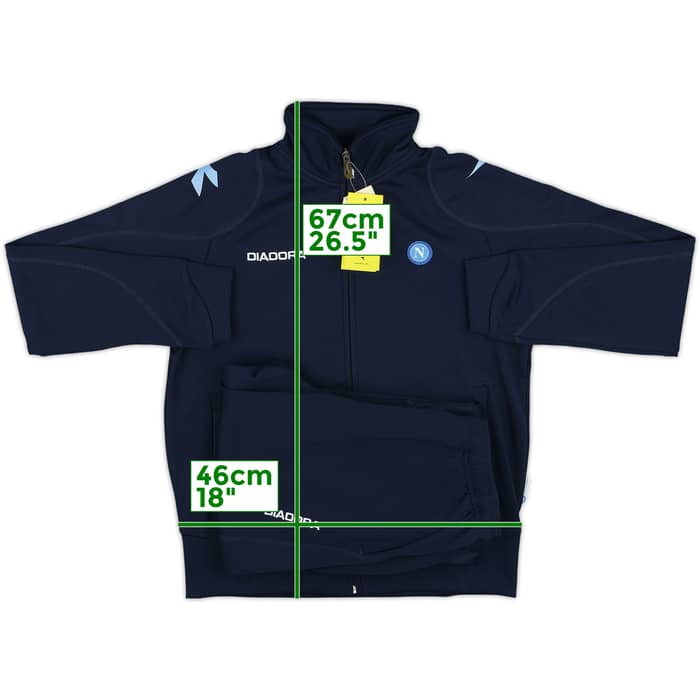 2007-08 Napoli Diadora Tracksuit (XL.Boys)