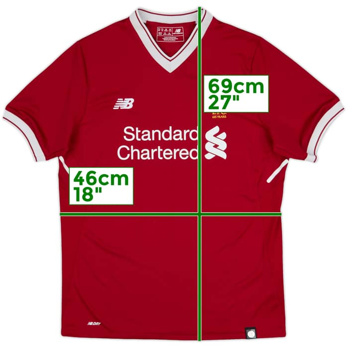 2017-18 Liverpool 125 Years Home Shirt - 8/10 - (XL.Boys)
