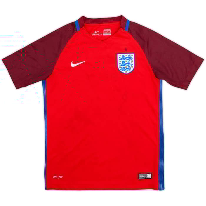 2016-17 England Away Shirt - 9/10 - (M.Boys)