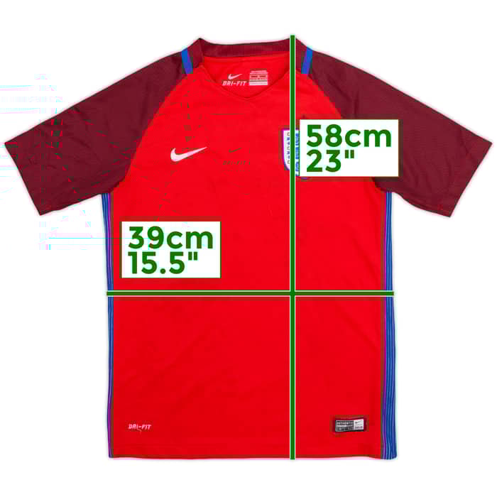 2016-17 England Away Shirt - 9/10 - (M.Boys)