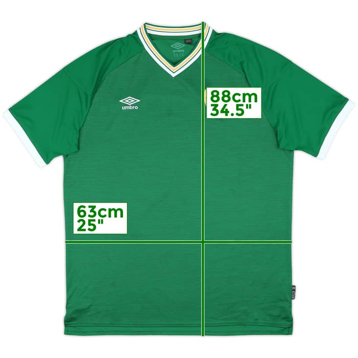 2020-21 Ireland Home Shirt - 10/10 - (XXL)