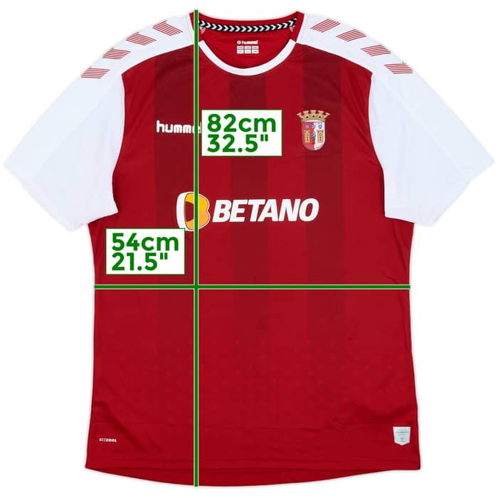 2019-20 Braga Home Shirt - 9/10 - (XXL)