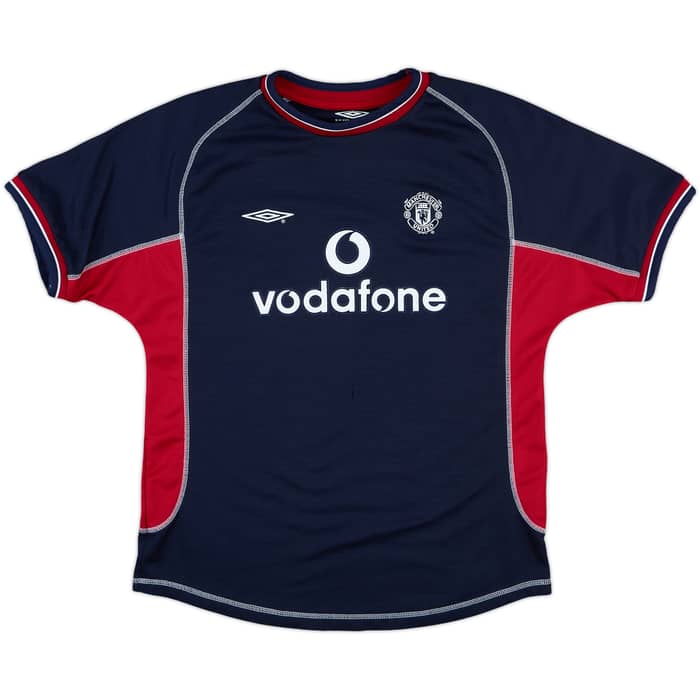 2000-01 Manchester United Third Shirt - 5/10 - (L.Boys)