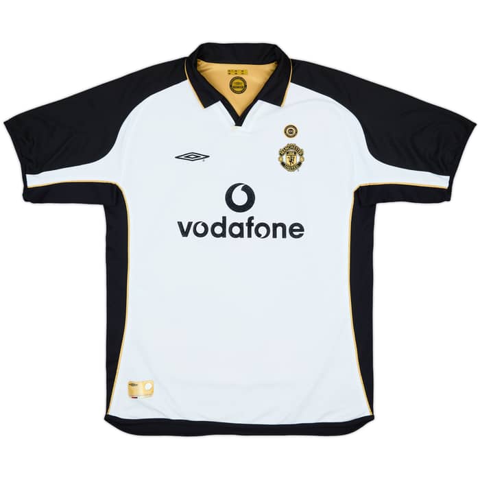 2001-02 Manchester United Centenary Away/Third Shirt Scholes #18 - 6/10 - (XL)