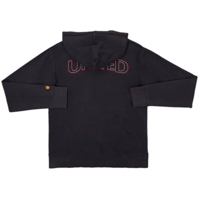 2008-09 Manchester United Nike Hooded Sweat Top - 7/10 - (M)