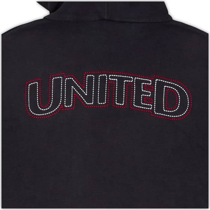 2008-09 Manchester United Nike Hooded Sweat Top - 7/10 - (M)
