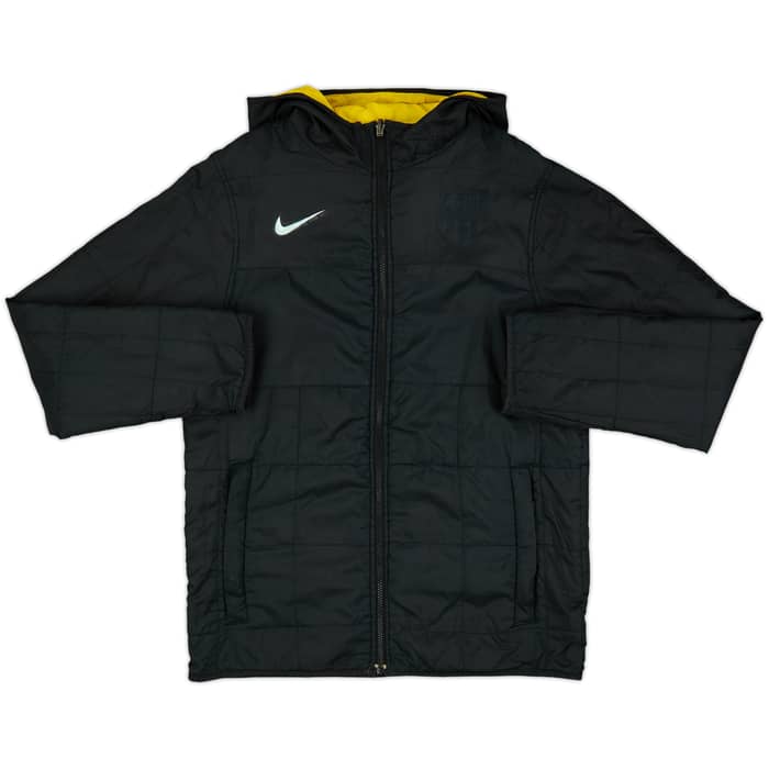 2010-11 Barcelona Nike Reversible Padded Coat - 4/10 - (M)