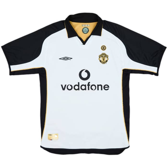 2001-02 Manchester United Centenary Away/Third Shirt Keane #16 - 6/10 - (M)