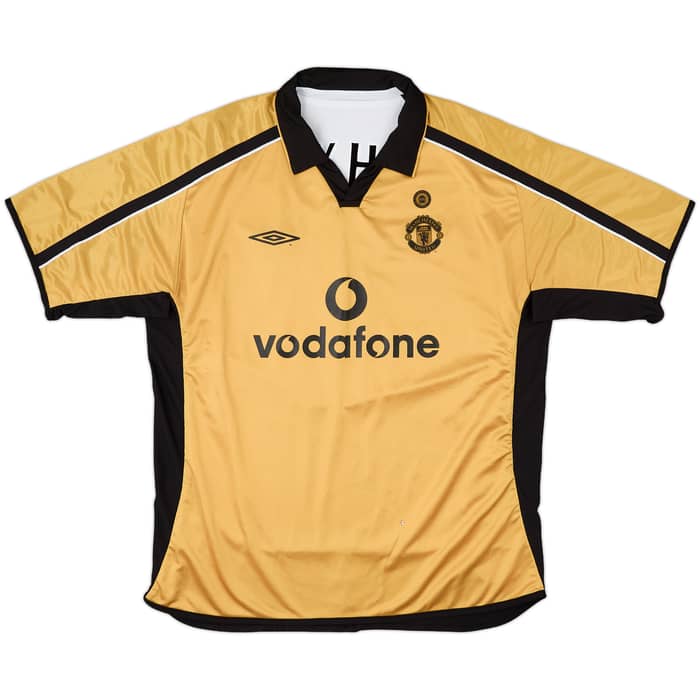 2001-02 Manchester United Centenary Away/Third Shirt Beckham #7 - 5/10 - (XXL)