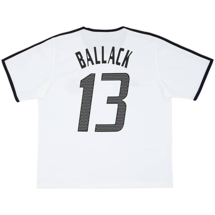 2002-04 Germany Maillot Domicile Basique Ballack #13