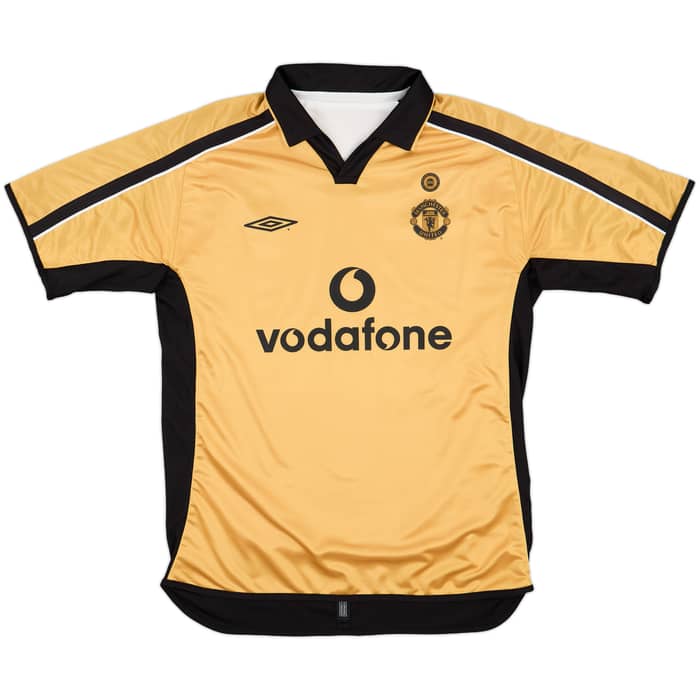 2001-02 Manchester United Centenary Away/Third Shirt Veron #4 - 8/10 - (L)