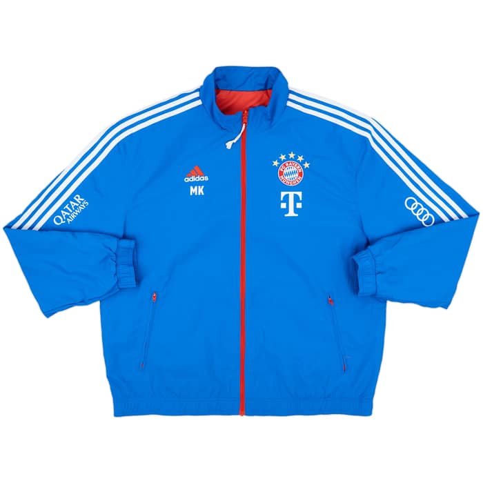 2022-23 Bayern Munich Staff Issue adidas Reversible Track Jacket MK - 8/10 - (XL)