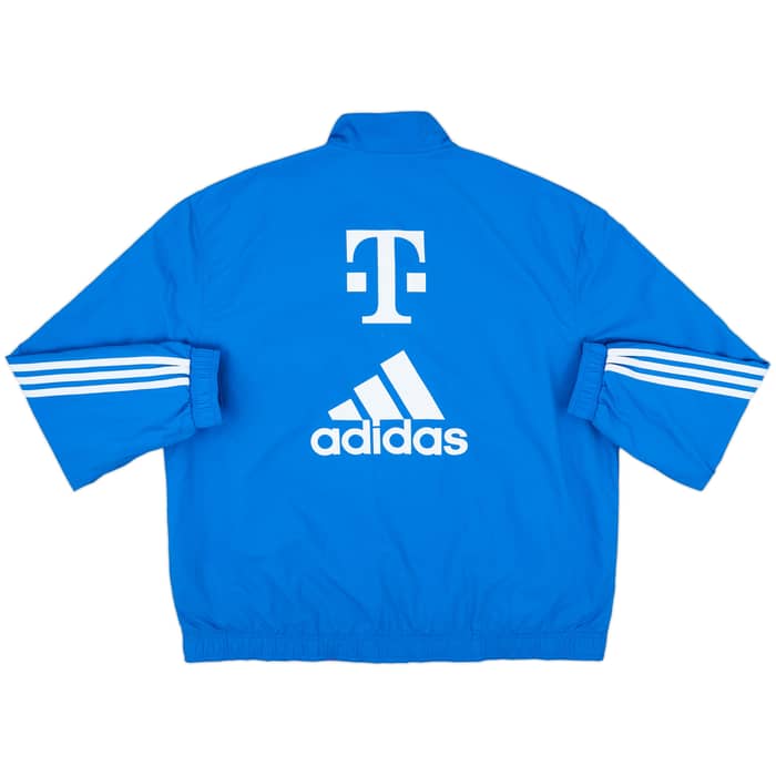 2022-23 Bayern Munich Staff Issue adidas Reversible Track Jacket MK - 8/10 - (XL)