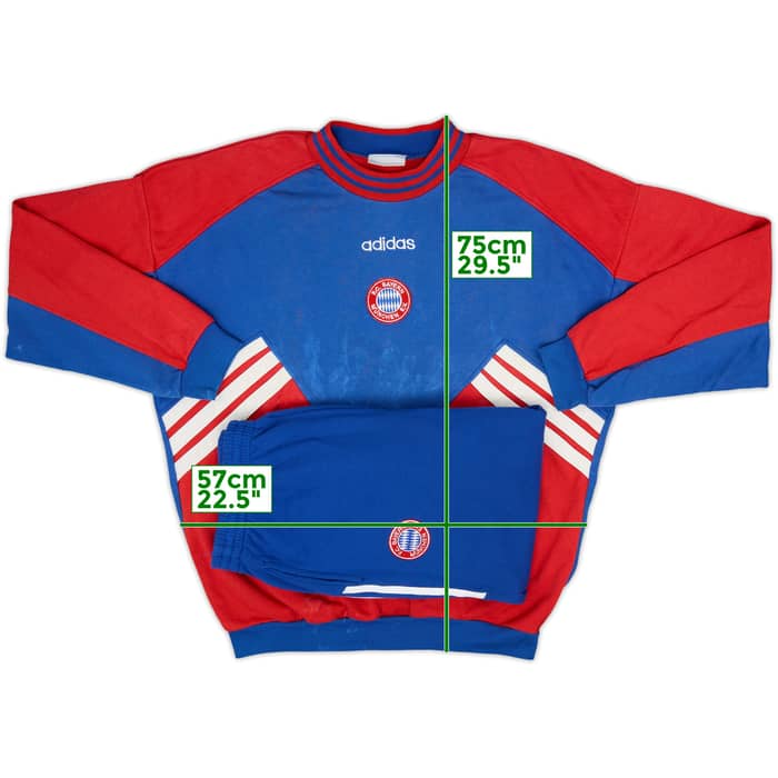 1993-95 Bayern Munich adidas Tracksuit - 6/10 - (M/L)