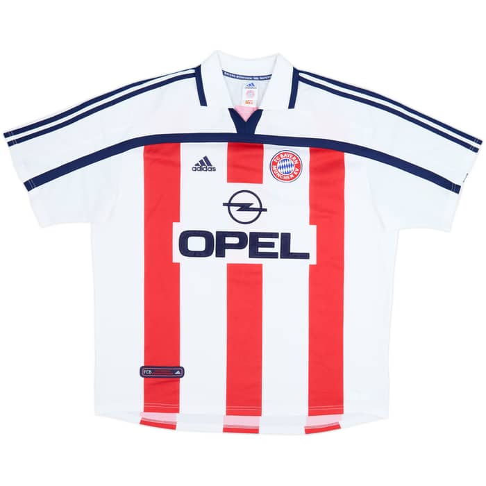 2000-01 Bayern Munich Away Shirt Elber #9 - 10/10 - (XXL)